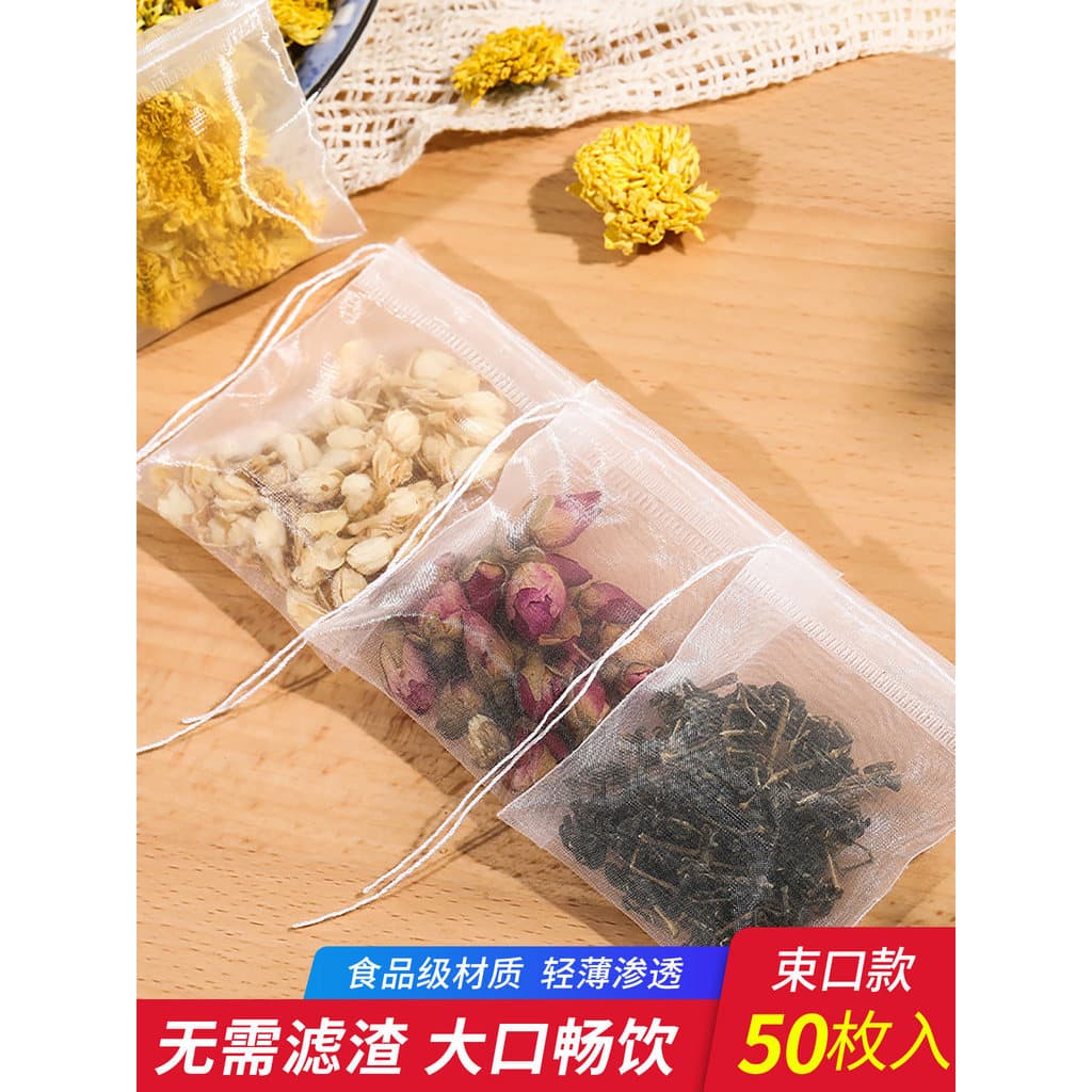 Saco de chá Saco de chá Saco de chá Saco de filtro de resíduos de chá descartável Medicina chinesa tradicional Ensopado