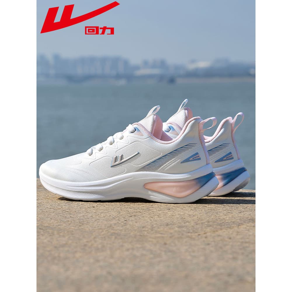 Puxar para trás sapatos esportivos femininos 2026 novo estilo leve sapatos de sola macia feminino superfície de couro tê