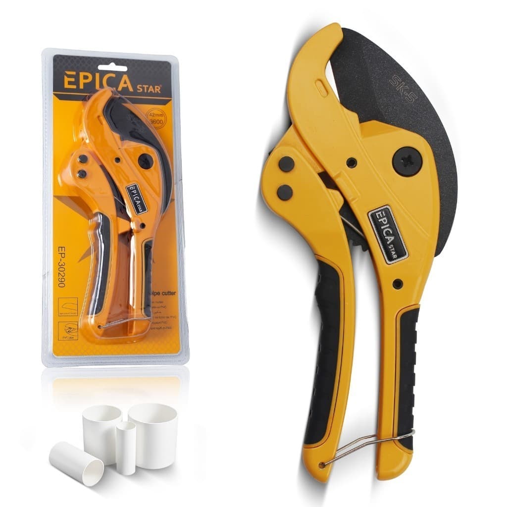 Cortador de Tubos EPICA STAR - Aço SK5, Corte Preciso até 42mm, Ideal para PVC, PPR e Mangueiras