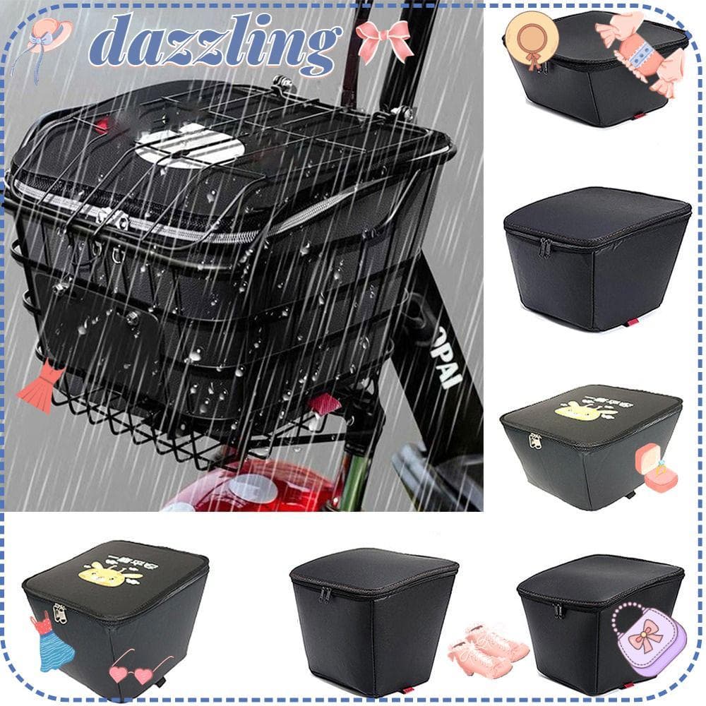 DAZZLING Bicicleta Bolsa Peças Para Veículos Elétricos Quentes Ao Ar Livre Armazenamento Frontal Ciclismo
