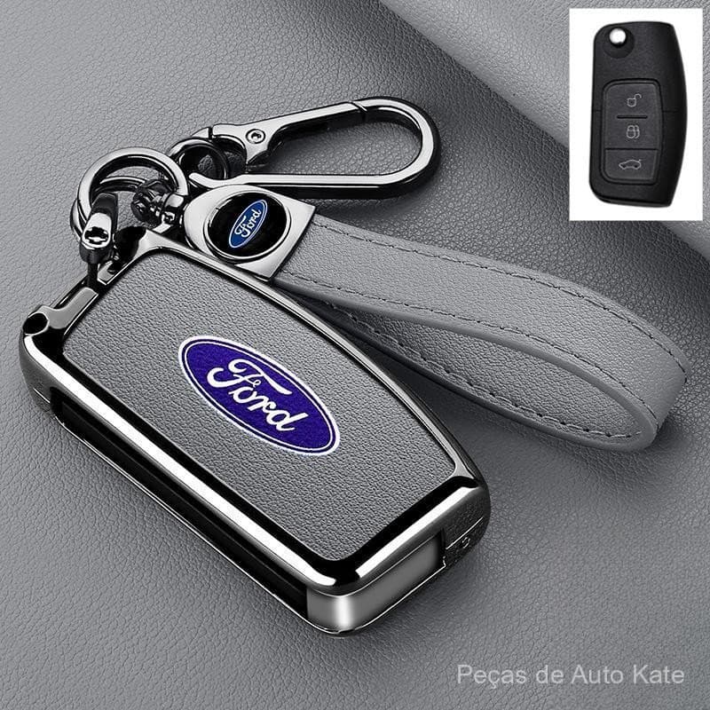 Capa Protetora Completa para Chave Remota Ford Focus 2 Mk2 Ranger Fiesta M 7461