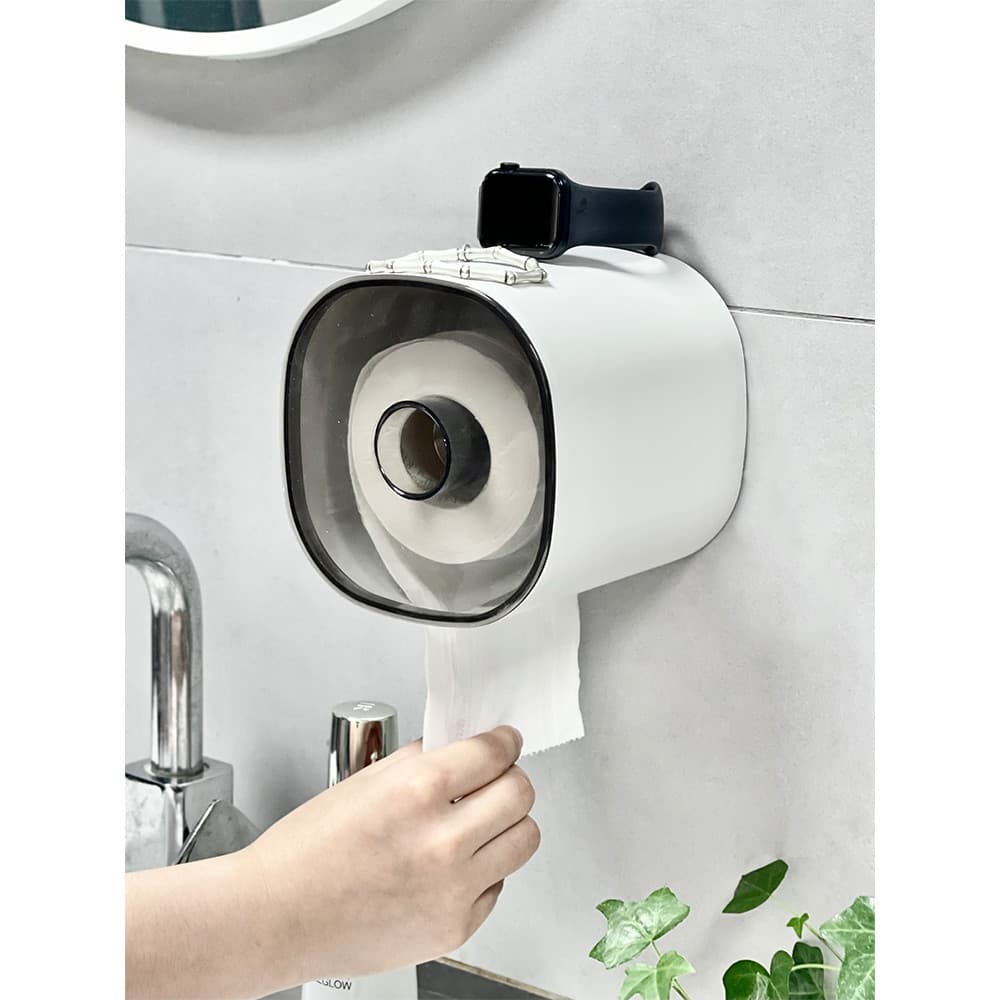 Prateleira para caixa de papel em rolo