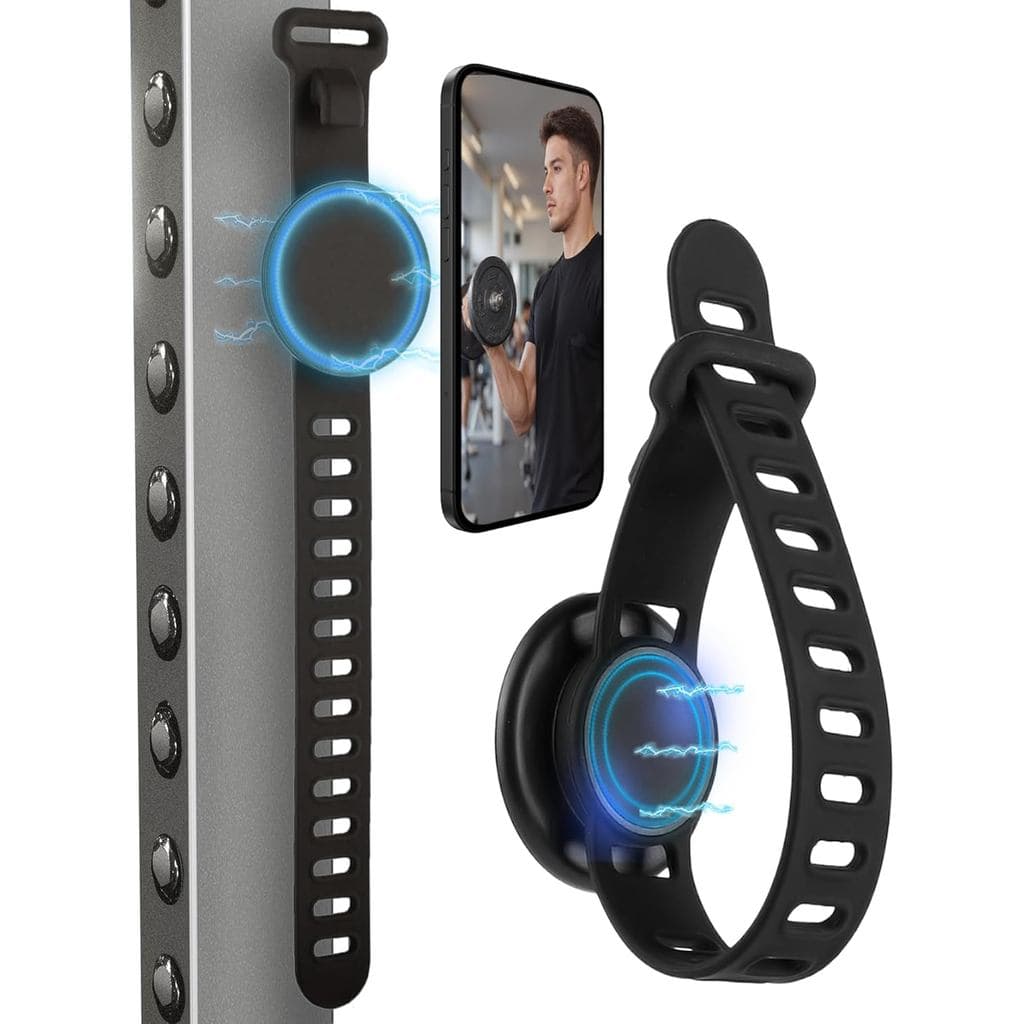 Suporte Magnético para Celular para Carrinho de Bebê, Academia e Garrafa de Água - Suporte Compatível com MagSafe com Al