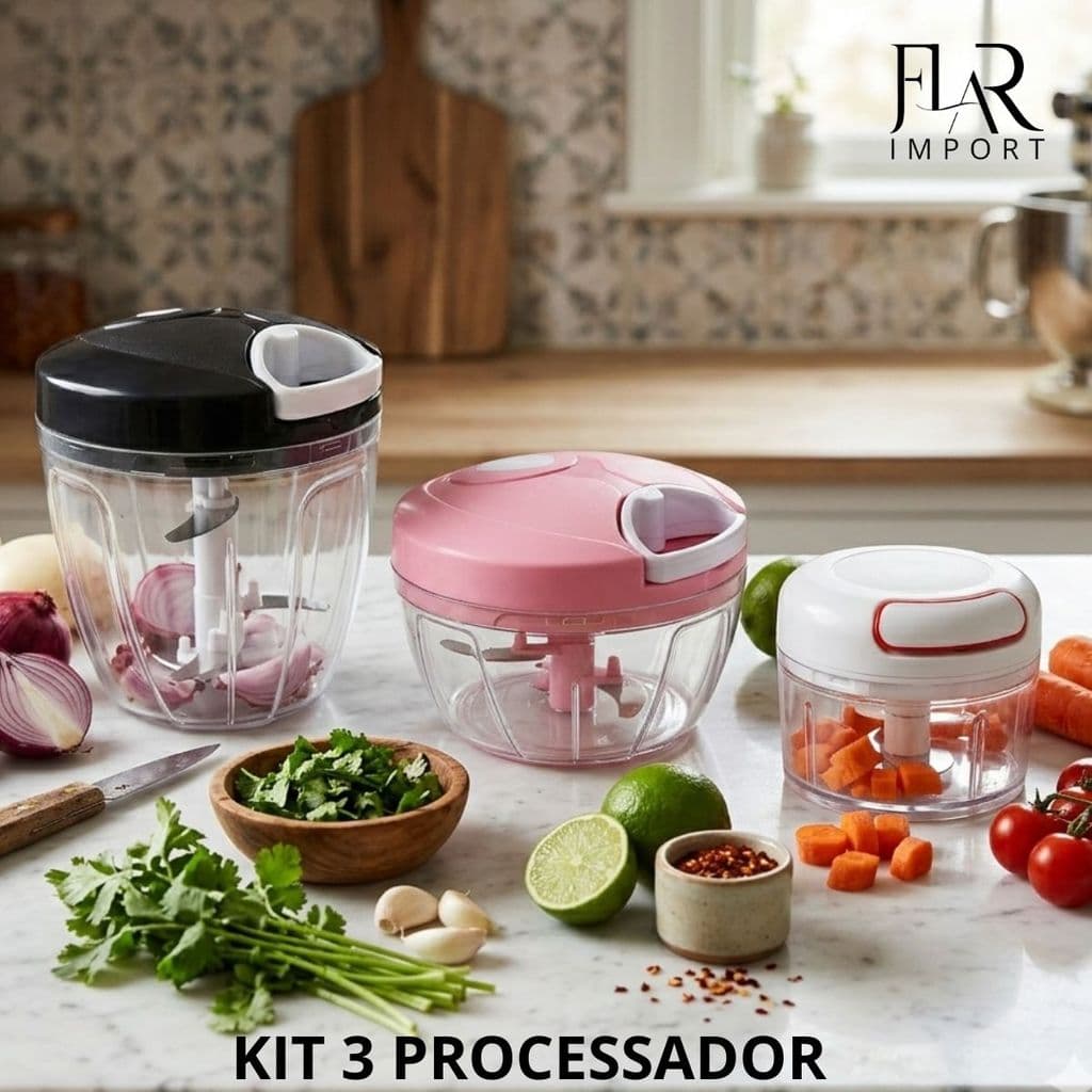Processador De Alho Manual 170ml 500ml 900ml Triturador corda Manual Moedor Picador Alimento Legumes Promoção