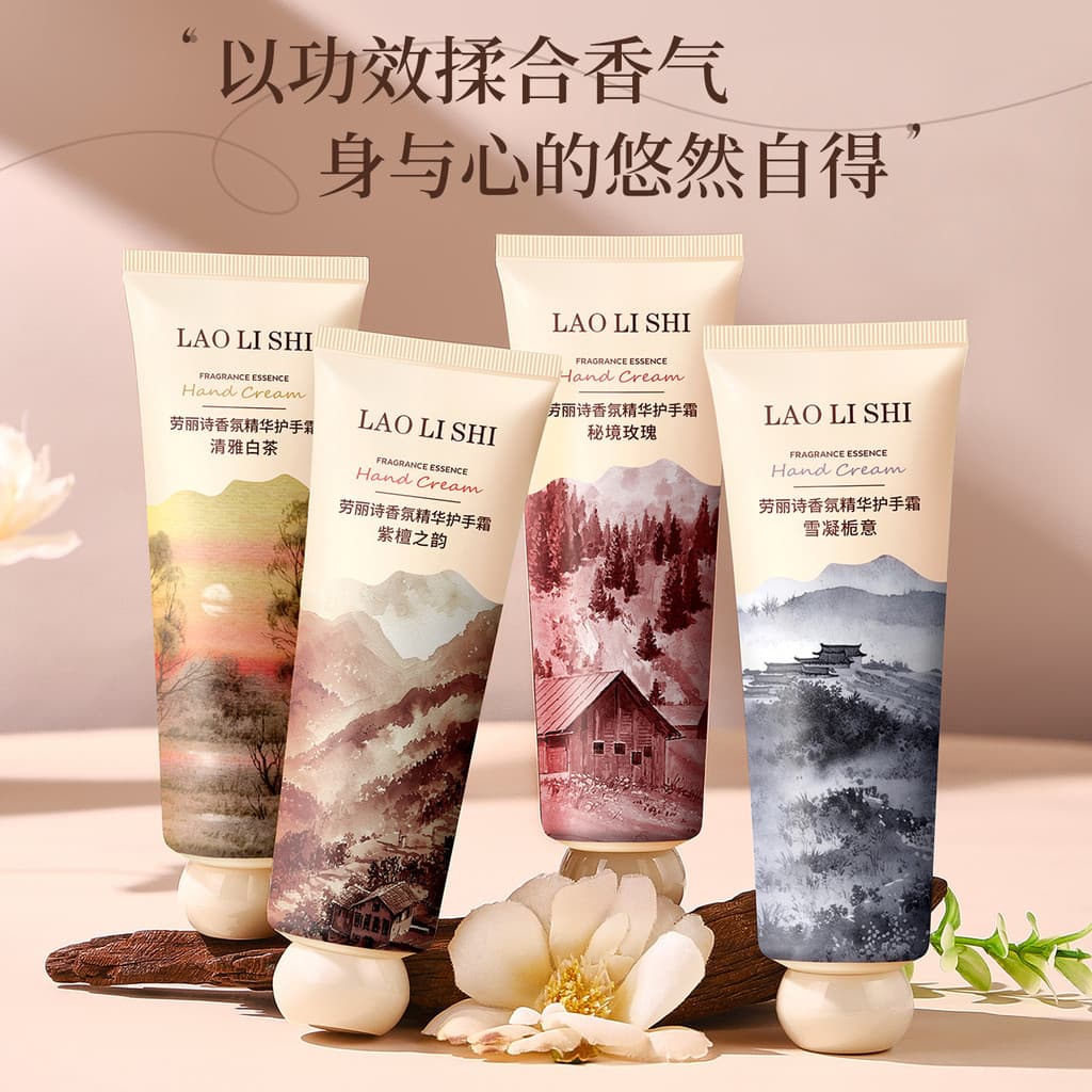 Laurish fragrância creme para as mãos estudante festa hidratante hidratante refrescante não gorduroso outono inverno Ant