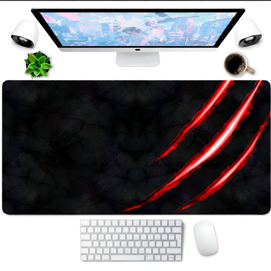Mouse Pad Gaming Personalizado Masculino Tapete Gamer 80x30 Conforto Para Uso Prolongado