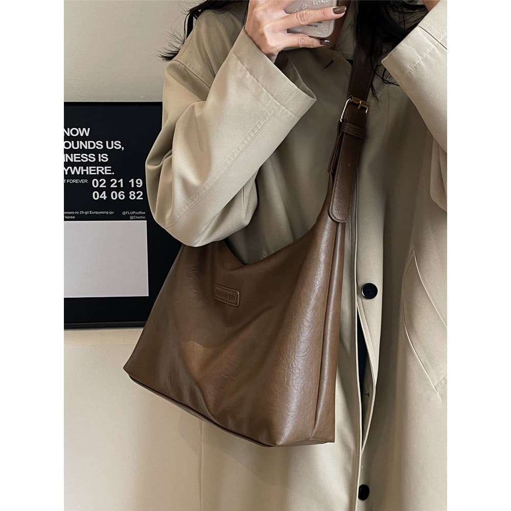 Merad estilo Casual macio bolsa mensageiro de grande capacidade 2025 novo estilo na moda Popular deste ano bolsa de ombr