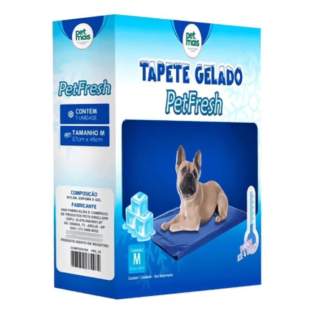 Tapete gelado Petfresh M 67X45X1