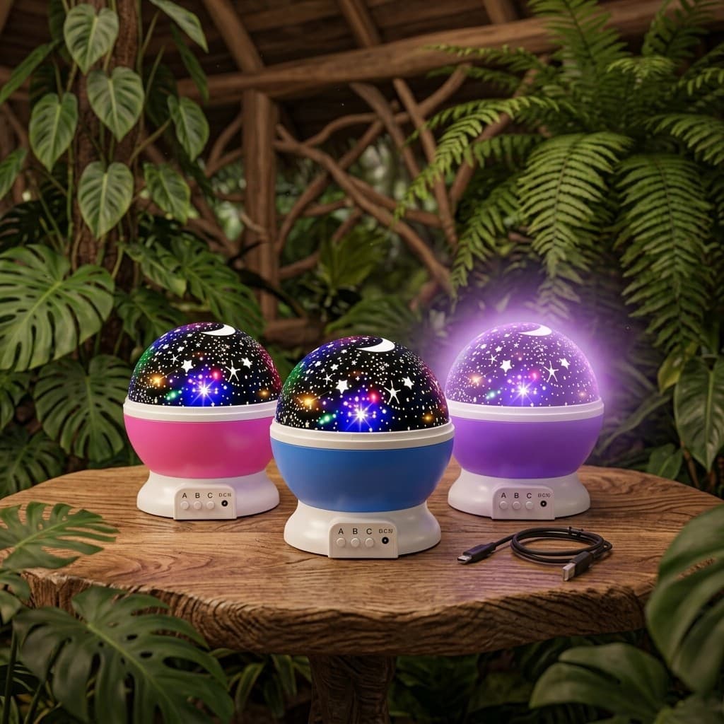 Luminária Projetor Estrela Galáxia Giratória 360 Abajur Infantil Pronta Entrega Envio Imediato Decoração Quarto