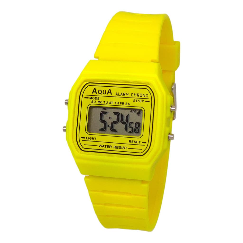 Relógio Digital Masculino Aqua Original Barato A Prova Dágua Para Presente
