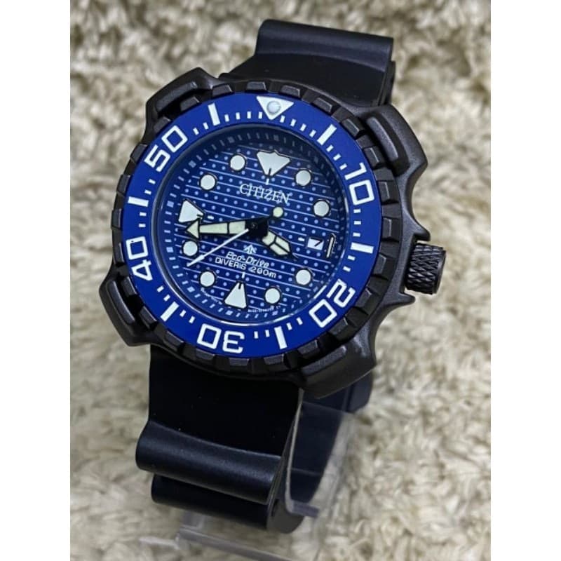 Relógio Masculino Citizen Eco-Drive Promaster Militar A Prova D'água Original 200m Aço