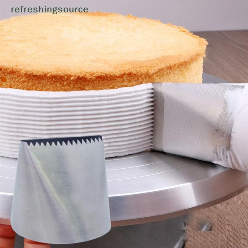 [T & B] Bicos De Confeiteiro Extra Grandes Para Decoração De Bolos Conjuntos De Pontas De Pastelaria Ferramentas Bolo (b
