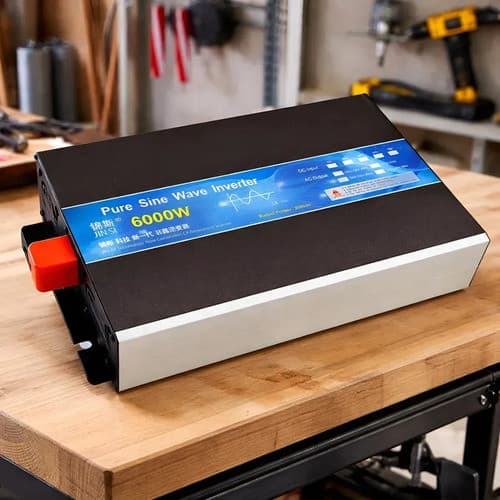 Inversor De Tensão Onda Senoidal Pura 6000w 48v 220v 60hz