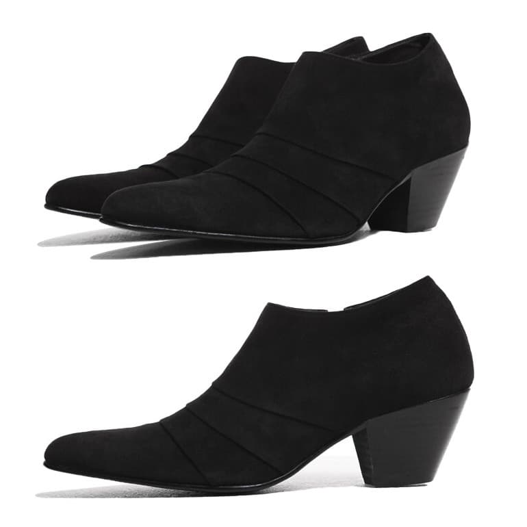 Outono britânico couro genuíno altura aumentando sapatos de couro apontado sapatos casuais masculinos versão coreana mod