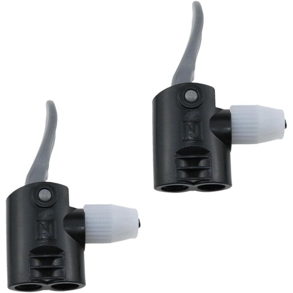 Adaptador de Válvula para Bomba de Bicicleta de Cabeça Dupla Preta, Conector de Válvula de Pneu de Substituição para Enc