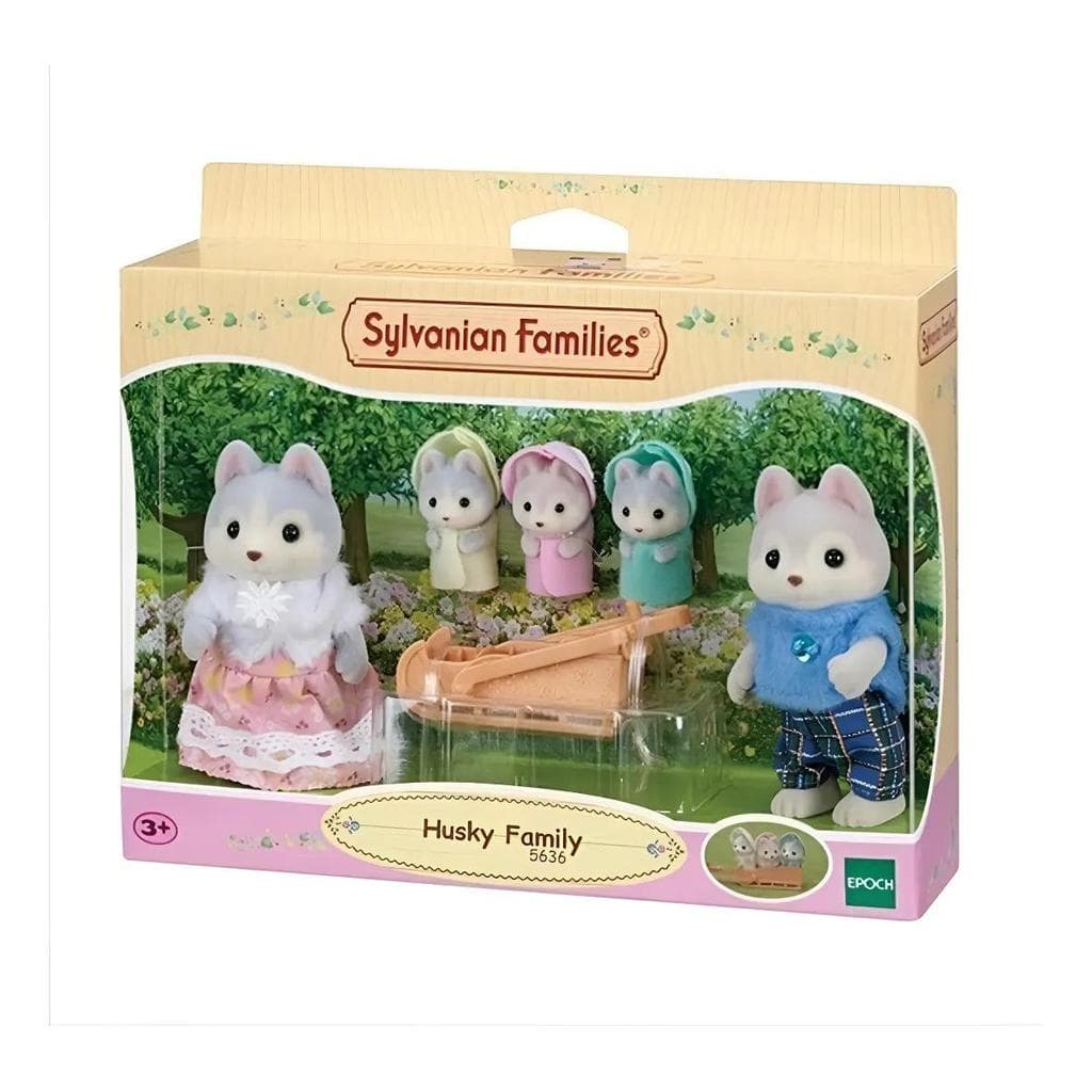 Familia dos Huskys - Sylvanian Families 5636 Epoch