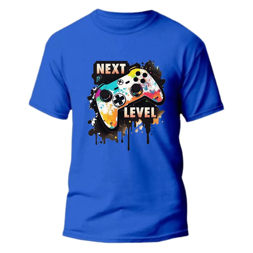 Camisa 100% Algodão Infantil Juvenil Next Level Controle Unissex