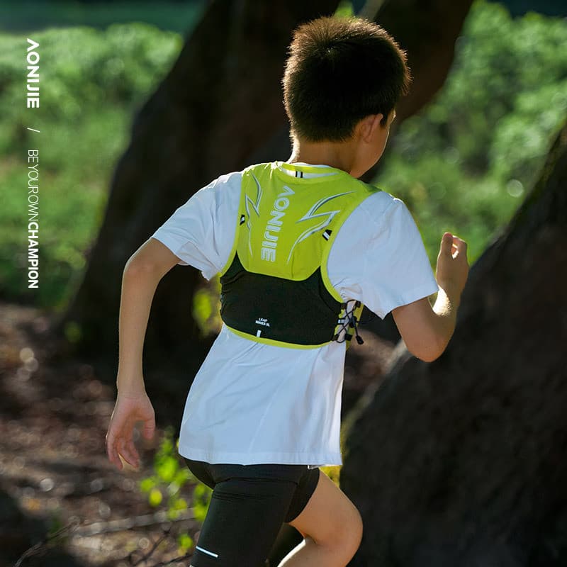 Onijie mochila infantil de corrida Cross-Country, corrida ao ar livre, caminhada, bolsa esportiva ultraleve, equipamento