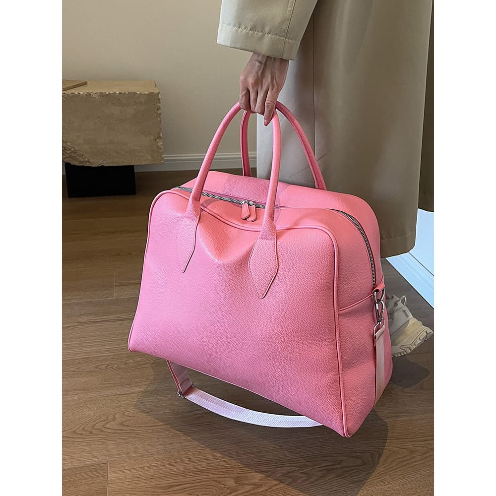 Bolsa de viagem feminina de grande capacidade, bolsa de viagem masculina, leve, portátil, grande capacidade, armazenamen