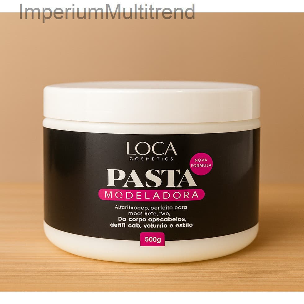 pasta modeladora  de cachos 500 g