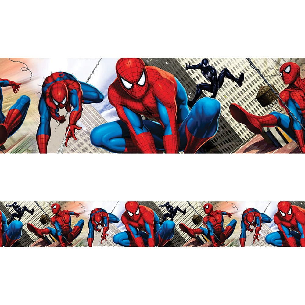 Faixa decorativa Homem Aranha menino para quarto infantil