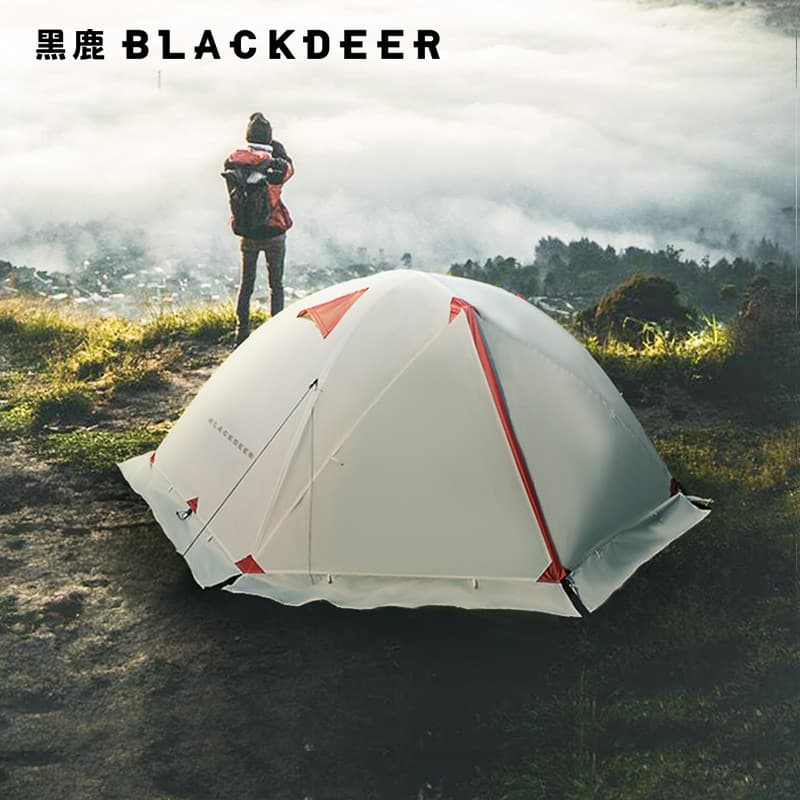 Blackdeer blackdeer Black Deer Hill Tenda Dupla Camada À Prova de Chuva Dupla Quatro Estações Acampamento Ao Ar Livre Eq