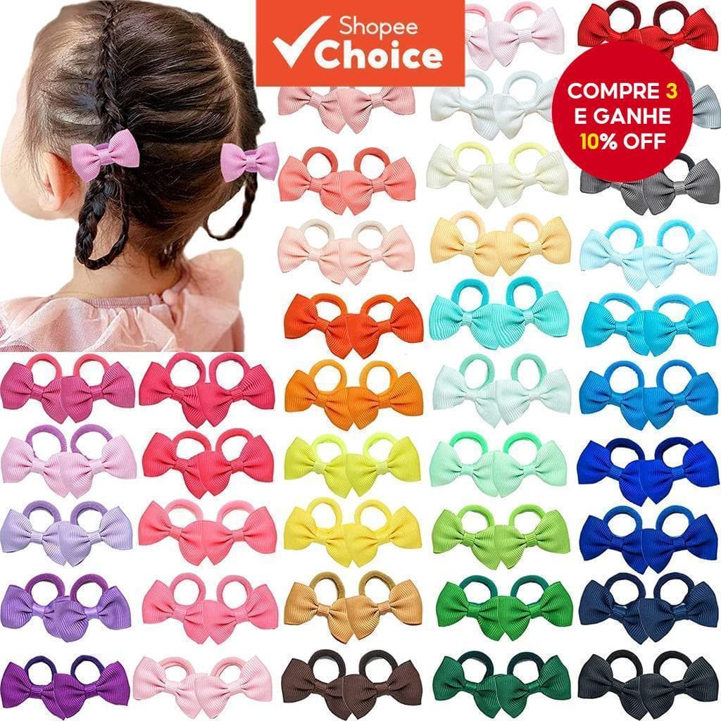 Faixas de Cabelo para Bebês - Faixas elásticas de 2 polegadas de comprimento, adequadas para meninas e crianças, disponí