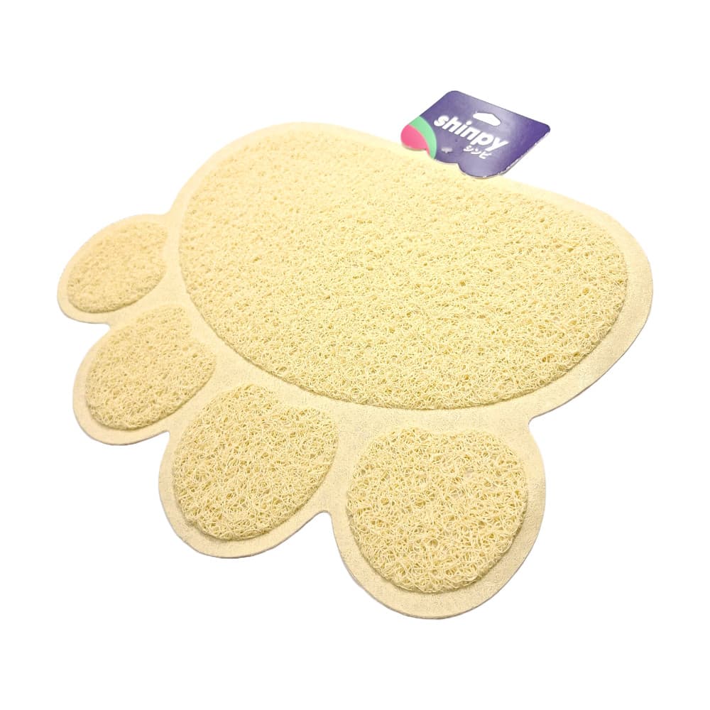 Tapete Impermeável para Pets Formato Patinha Pequeno Shinpy