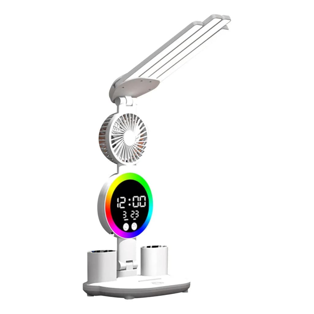 Relógio LED Digital com Luz de Escrivaninha Moderno e Multifuncional