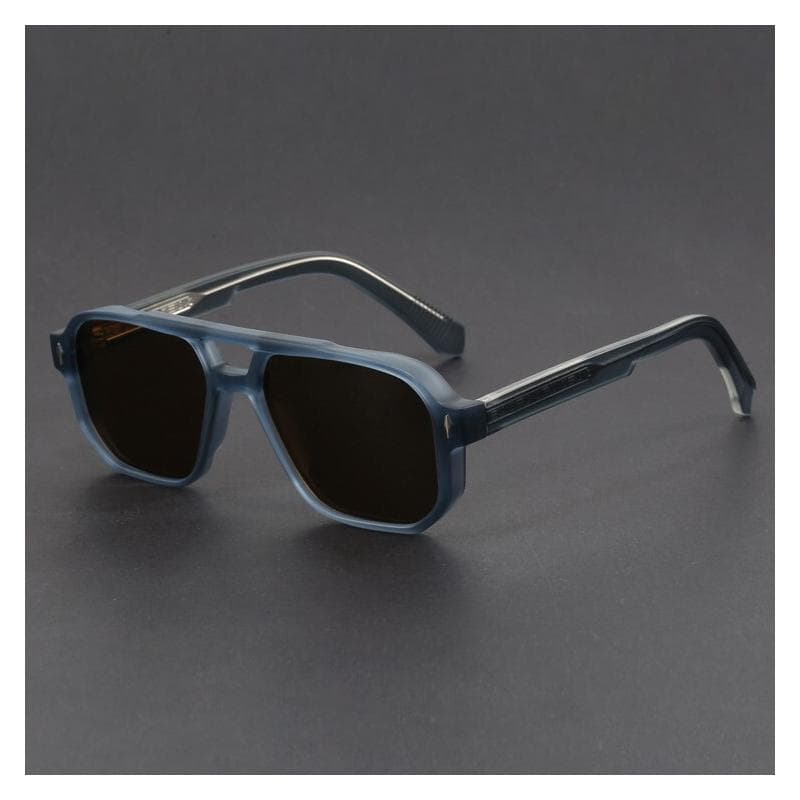 Óculos de Sol Quadrados Estilo Piloto Punk Vintage, Óculos de Sol da Moda para Mulheres e Homens, Óculos de Sol Masculin