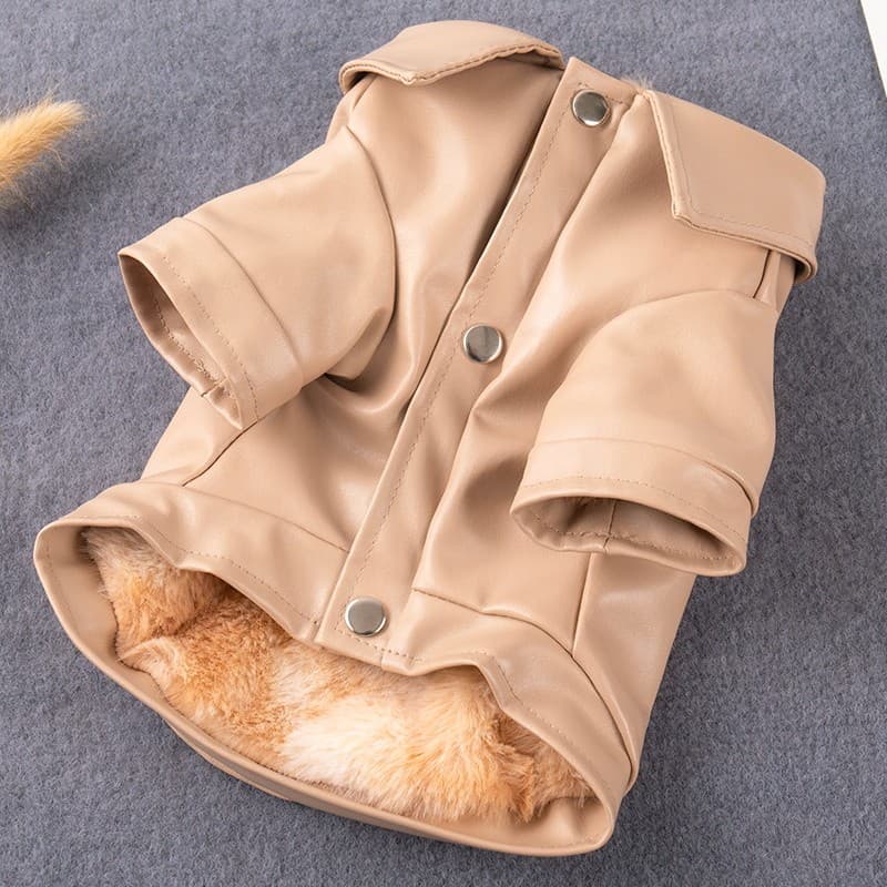 Roupas para cães inverno dupla camada espessada quente mais veludo dupla face pode usar Pet gatinho jaqueta acolchoada d