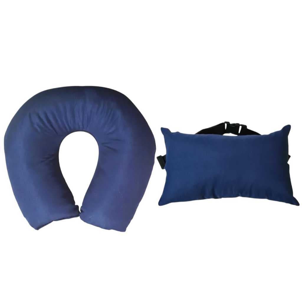 kit almofada de Pescoço + Almofada  Lombar
