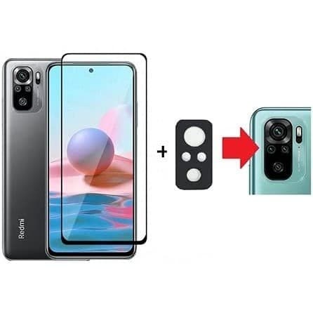 Pelicula Vidro Temperado 3D Para Note 10 / Note 10s + Película de Camera - Tech Otoni