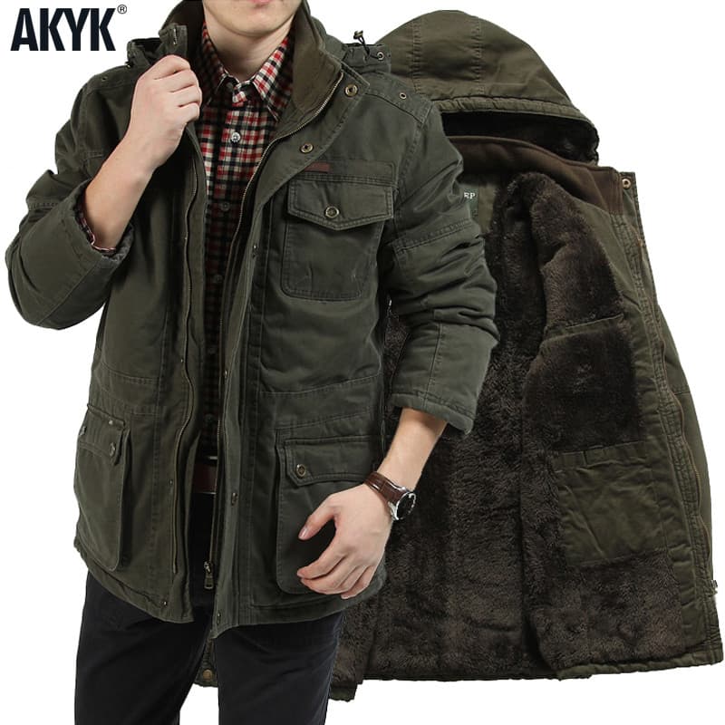 Battlefield novo estilo jaqueta acolchoada de algodão masculina inverno velo acolchoado engrossado quente algodão acolch