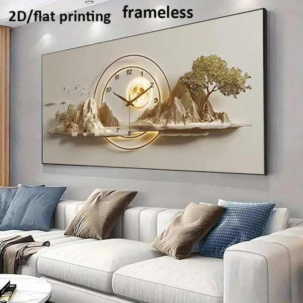 Quadro Decorativo Grande 115x80cm Decorativo Classe Sala,Quarto,Copa,consultório,escritório,hall