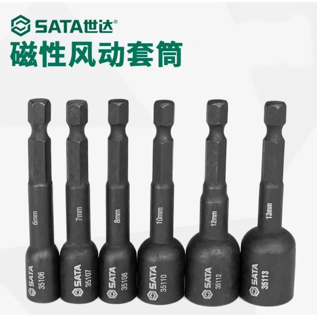 Shida Xiaofei magnético pneumático Hexagonal manga traseira broca elétrica chave de fenda Bit resistente engrossado pist