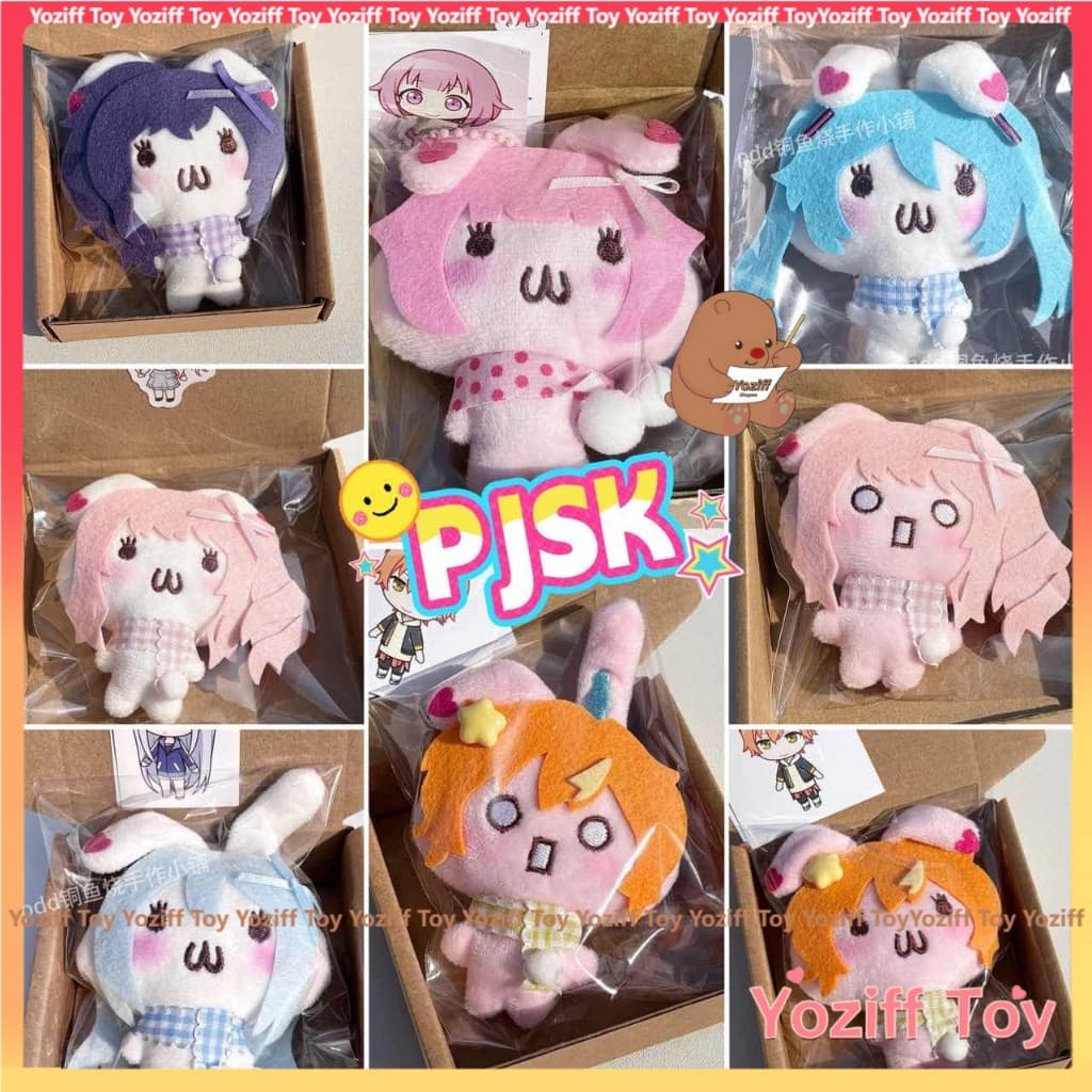 [Feito à mão] Boneca de Presente 10cm PJSK Project Sekai Asahina Mafuyu Otori Emu Yoisaki Kanade Shinonome Akito L8FG