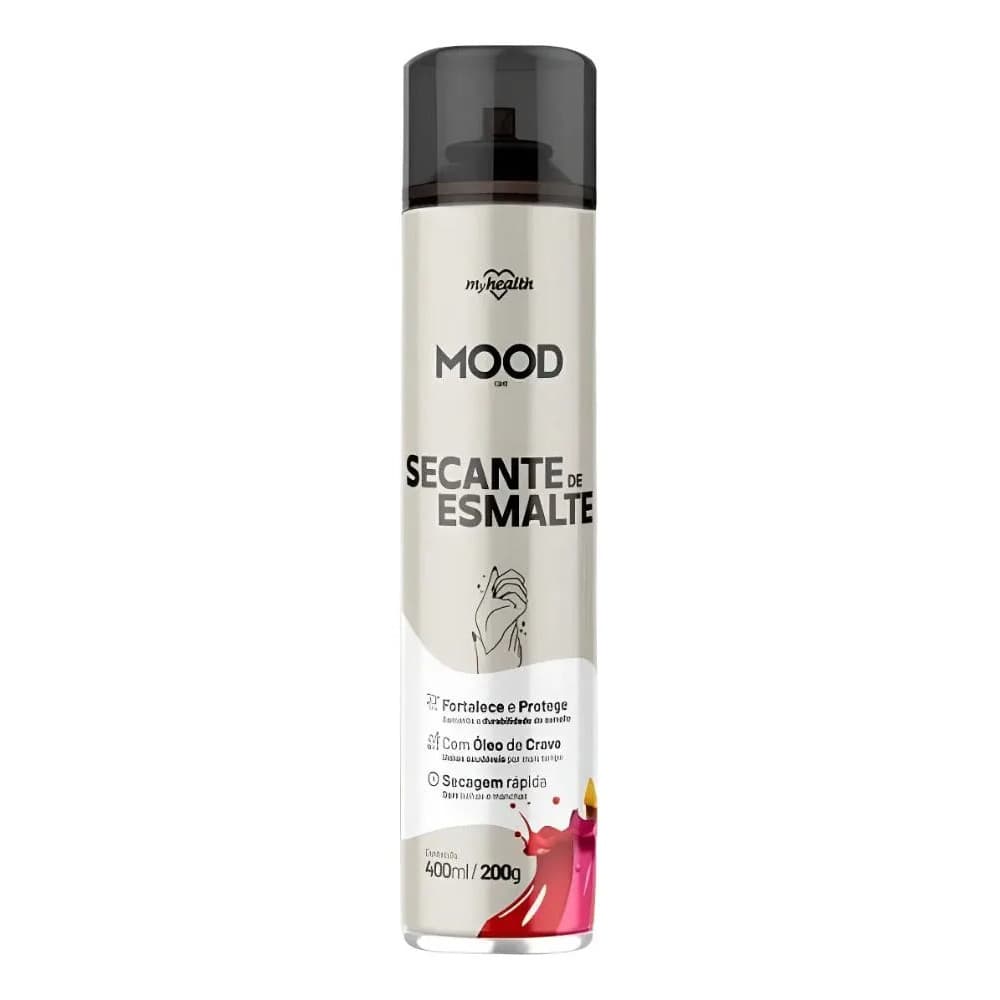 Secante De Esmalte De Unhas Com Oleo de Cravo Spray Myhealth  Mood