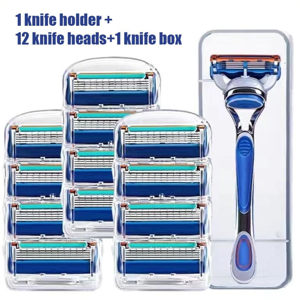Masculino e Feminino General Shaver 8Pcs/12Pcs Fusion 5 Lâminas De Barbear Para Homens