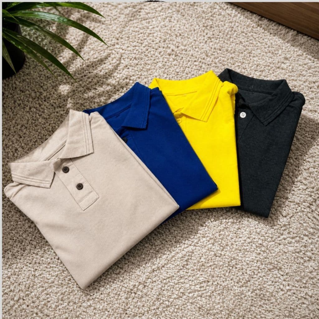 Camisa Polo Juvenil Menino Infantil Casual Premium Algodão Piquet 04/14 Anos