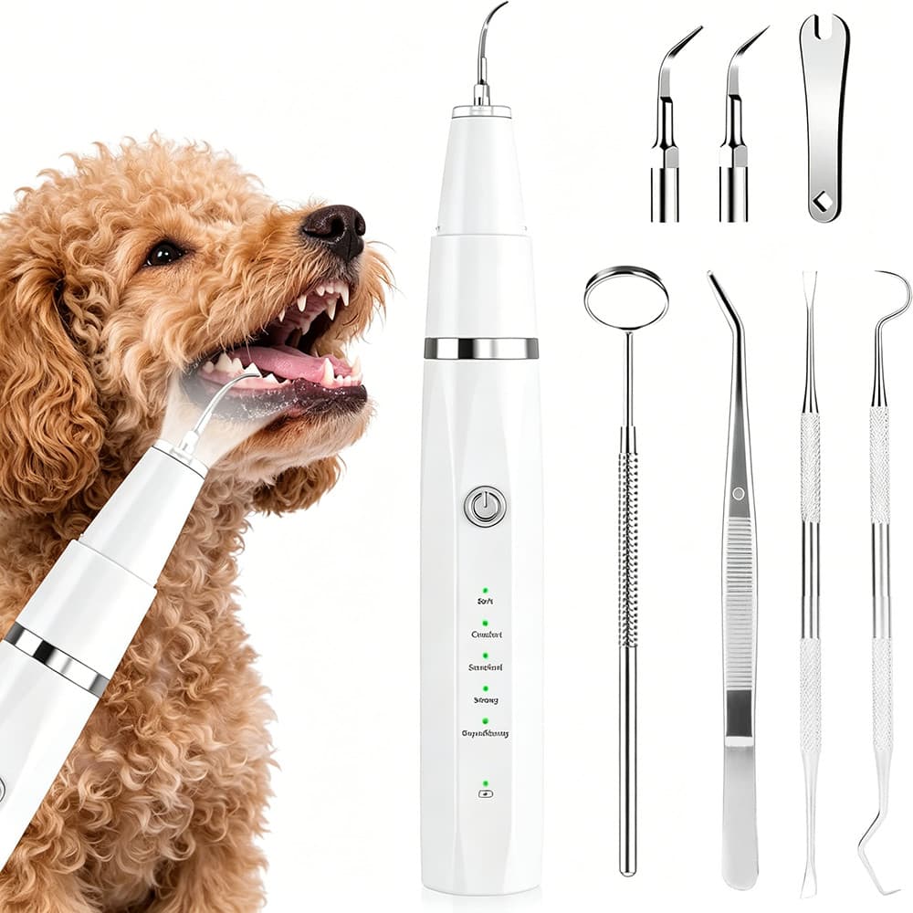 Newpet Aparelho Removedor de Tártaro Pet de Cão/Gato branco
