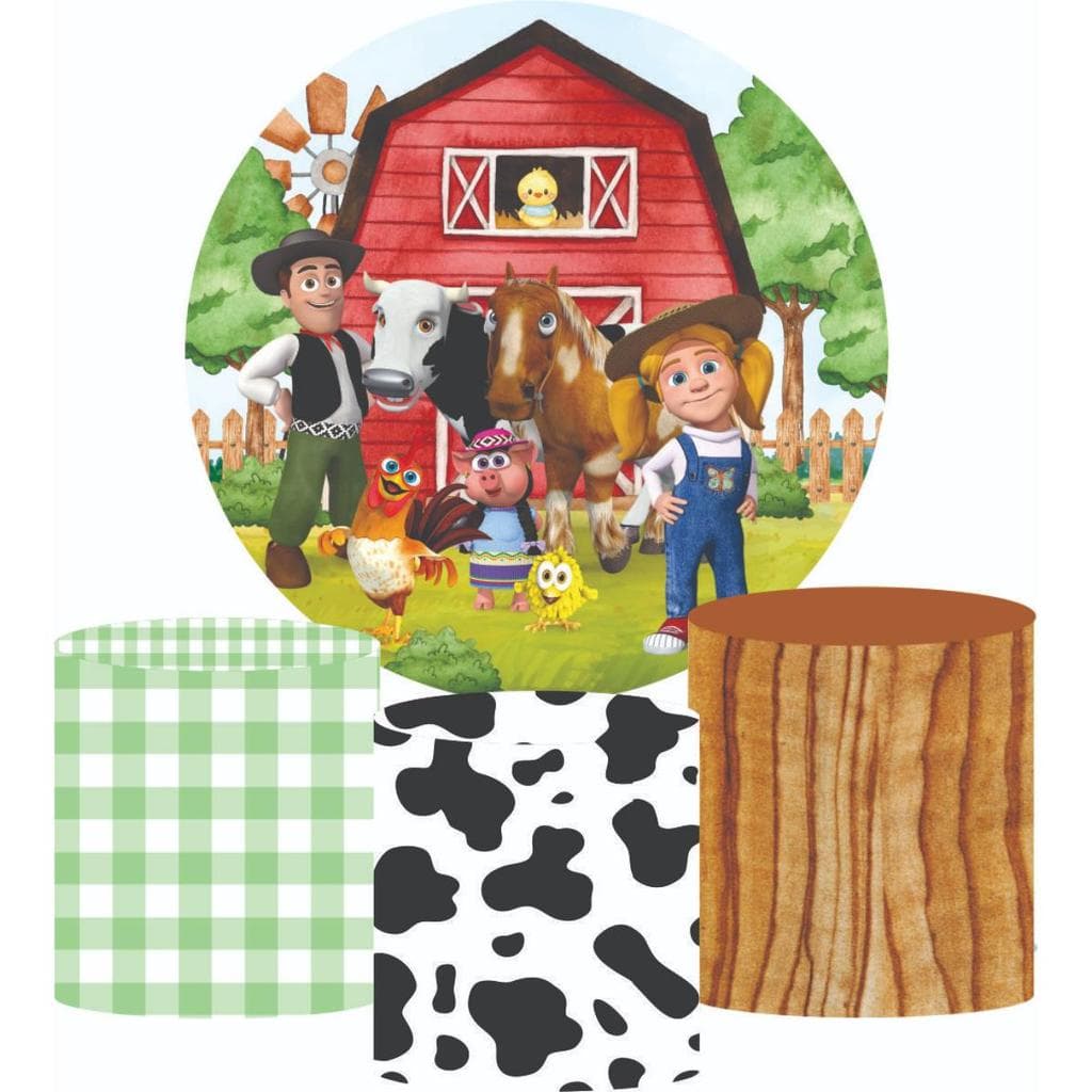 Capa de Painel capa de cilindros - FAZENDA ZENON MODELO 1
