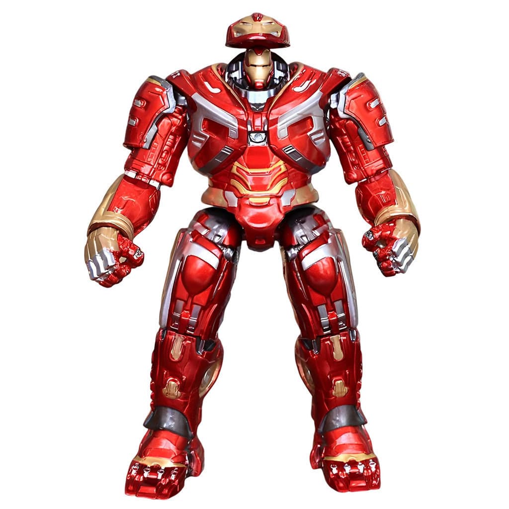 vingadores 2020, homem de ferro, hulkbuster, armadura, articulações, boneco móvel, marca, luz de led, figura de ação, br