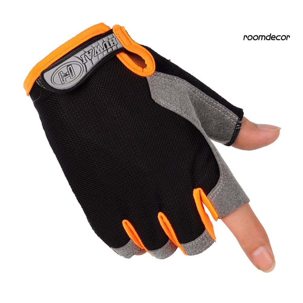 Par de Luvas Leves de Meio Dedo Antiderrapantes Adequadas para Yoga/Treinamento/Bicicleta/Bicicleta de Montanha