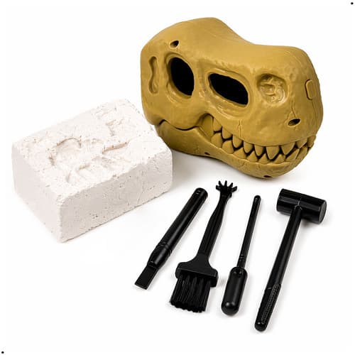 Kit Escavação Dino Fóssil Brinquedo Infantil Educativo