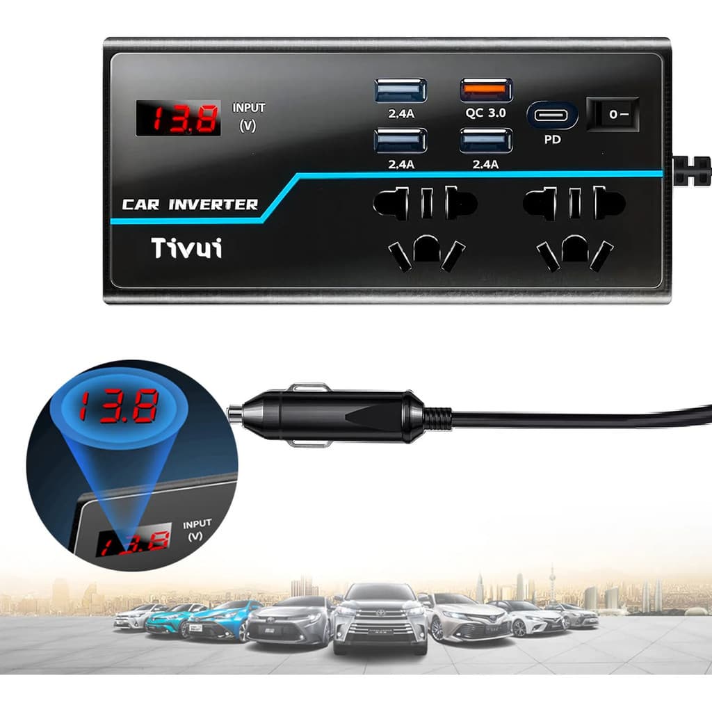 Inversor Tensão Conversor 12v/24v A 110v/220v Veicular 200w