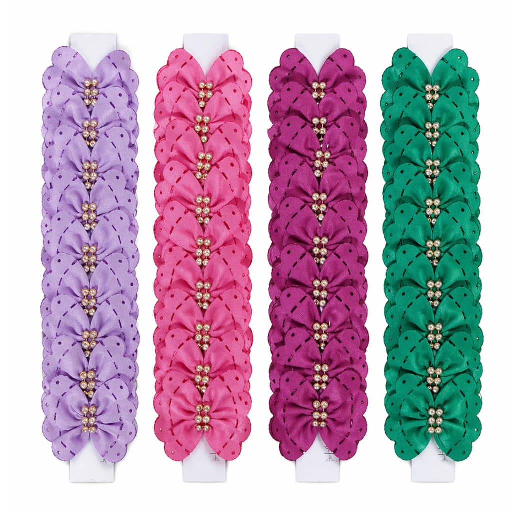 Laço Para Cães e Gatos com Pedras Cores Sortida 32 Pç
