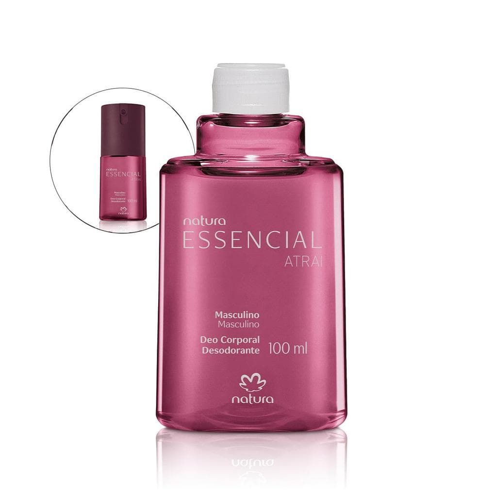 Refil Desodorante Corporal Natura Essencial Atrai Masculino