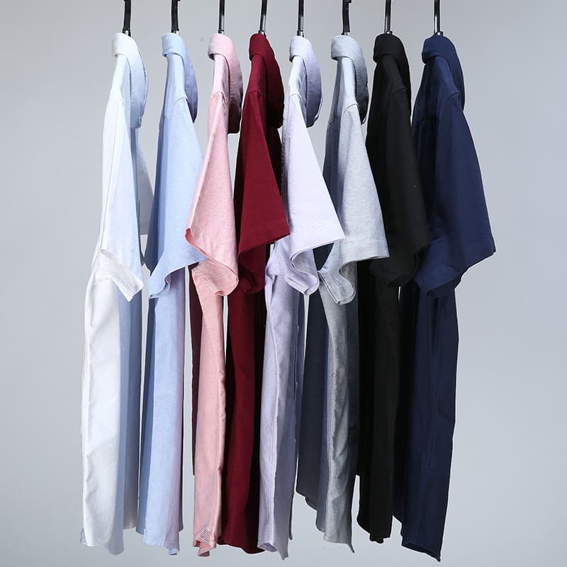 Extra grande plus plus gordura puro algodão Oxford camisa giratória masculina manga curta gordurosa plus Size gordo cor