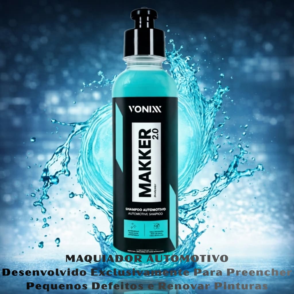 Maquiador Automotivo Makker 240ml Vonixx Tira Riscos Manchas